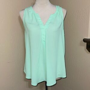 Lush Tank Top Light Mint Green Size Large